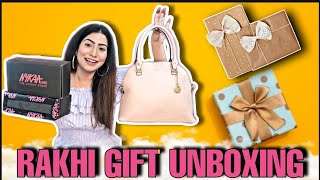 Opening ALL Of My RAKHI GIFTS! Makeup, BAG, CLOTHE & EAR BUDS | Anishka Khantwaal | screenshot 4