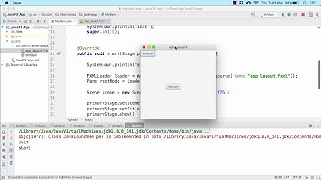 2.4 First Java App - Java FX Lifecycle demo [learn JavaFX]
