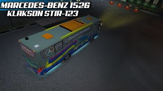 KODENAME KLAKSON MERCEDES-BENZ 1526 || KLAKSON STIR 123 || BUSSID V4.1.2