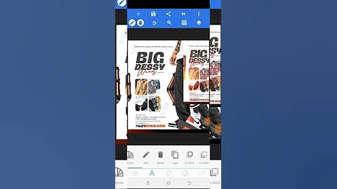 Business Flyer Design in Pixellab | Easy Phone Tutorial #Shorts #viralshorts