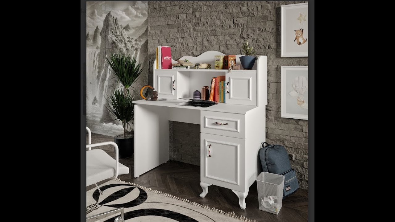 KZNMOB HOME Kartopu Çalışma Masası, Bilgisayar Masası, Ofis Masası