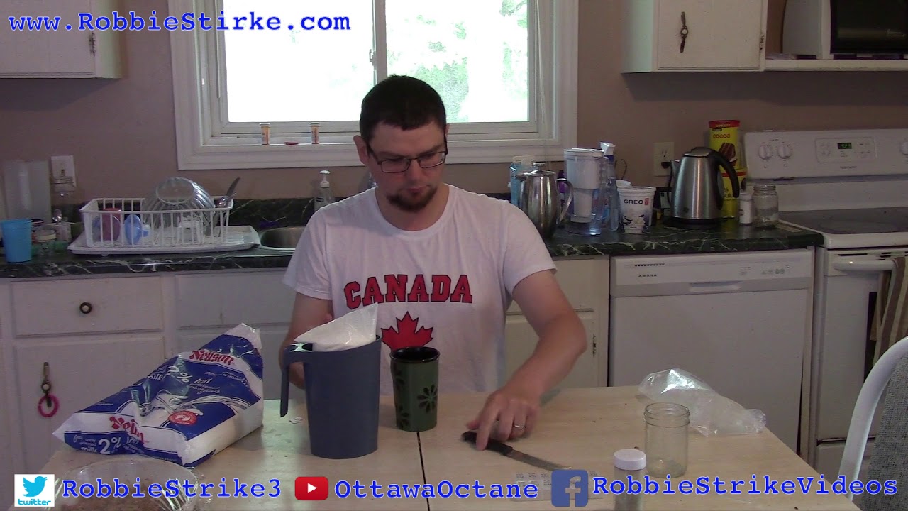 Milk in A Plastic Bag! - How To Open! - YouTube