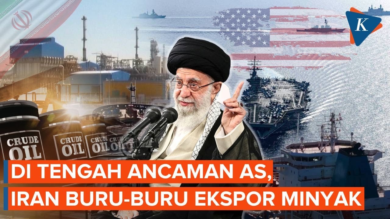 Iran Tingkatkan Pengiriman Minyak di Tengah Ancaman Kekuatan Militer AS