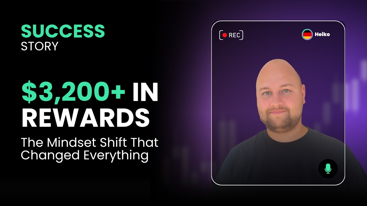 $3,200+ in Rewards after 6 Years of Losses - Heiko's Success Story | The Trading Pit