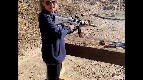 Sophia on The HK MP5
