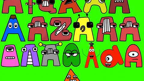 Alphabet lore different A