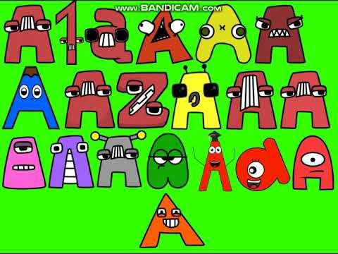 Alphabet lore lowercase sound effects (a-z) 