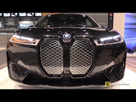 2022 BMW iX M60 Electric SUV Exterior Interior Walkaround 2022 Chicago Auto Show