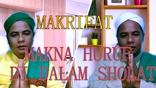 Mahat letters in prayer