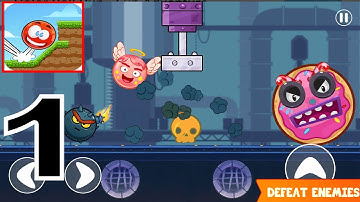 Color Ball Run - Fun Adventure with Boss Level Speedrun - Gameplay Walkthrough Part 1 all levels