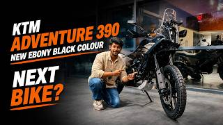 KTM 390 Adventure EBONY BLACK Is HERE 🔥 MY NEXT BIKE?  Full Walkaround & Price