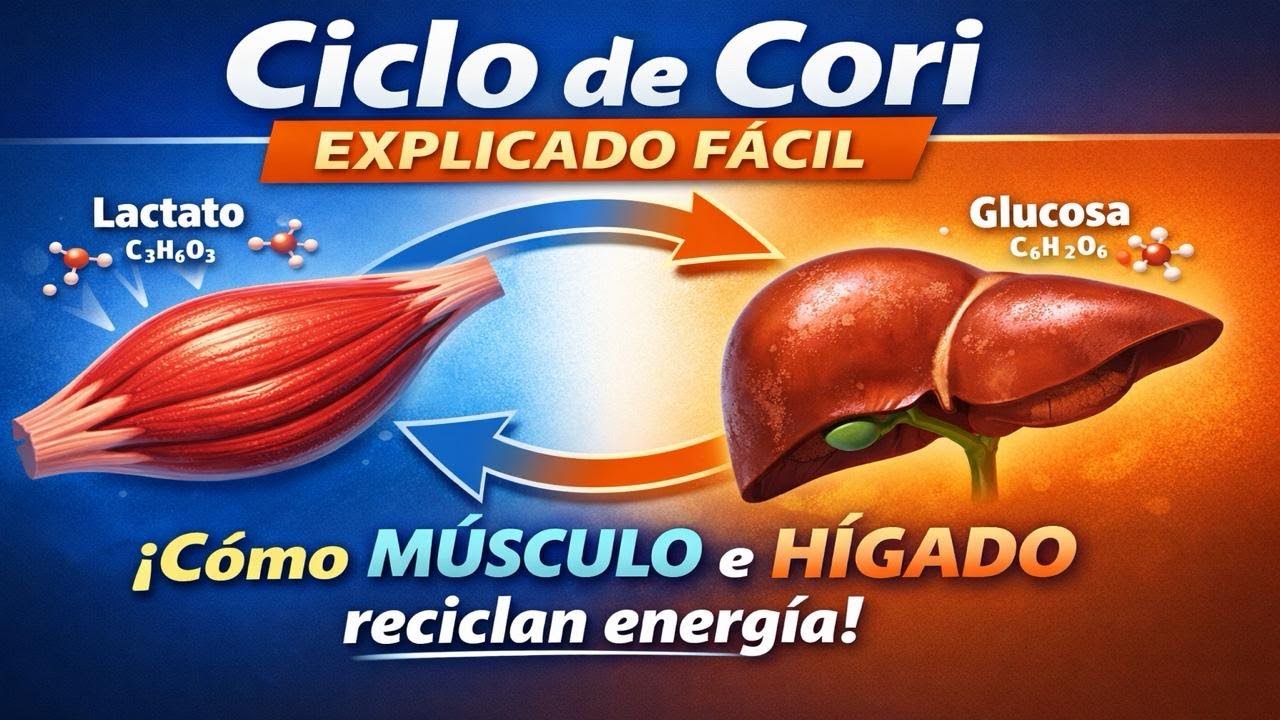 ¿Qué es el Ciclo de Cori? Explicado fácil y paso a paso