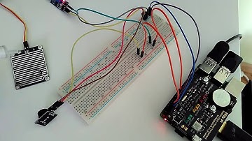 Raspberry pi rain sensor (FC-37 + KY012)