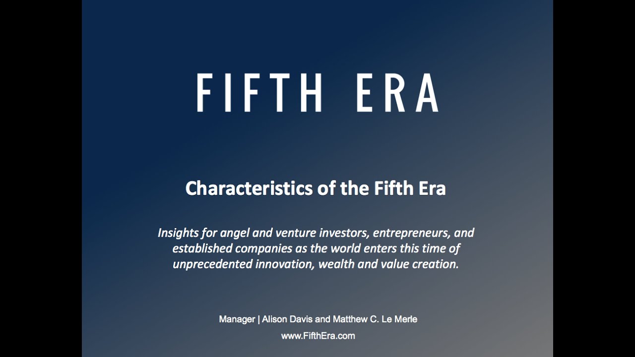 The Fifth Era - Webinar