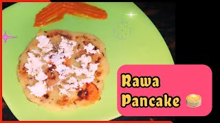 Rawa Pancake | Kid-Friendly Suji Snack | 5 Minutes Rava Snacks Video screenshot 3