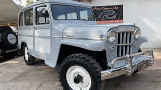 Jeep Willys 1953 Station Wagon 4x4 100% Funcional y conservada de venta en @autoconceptousedcars