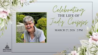 Judy Cripps Memorial Service - March 27, 2026