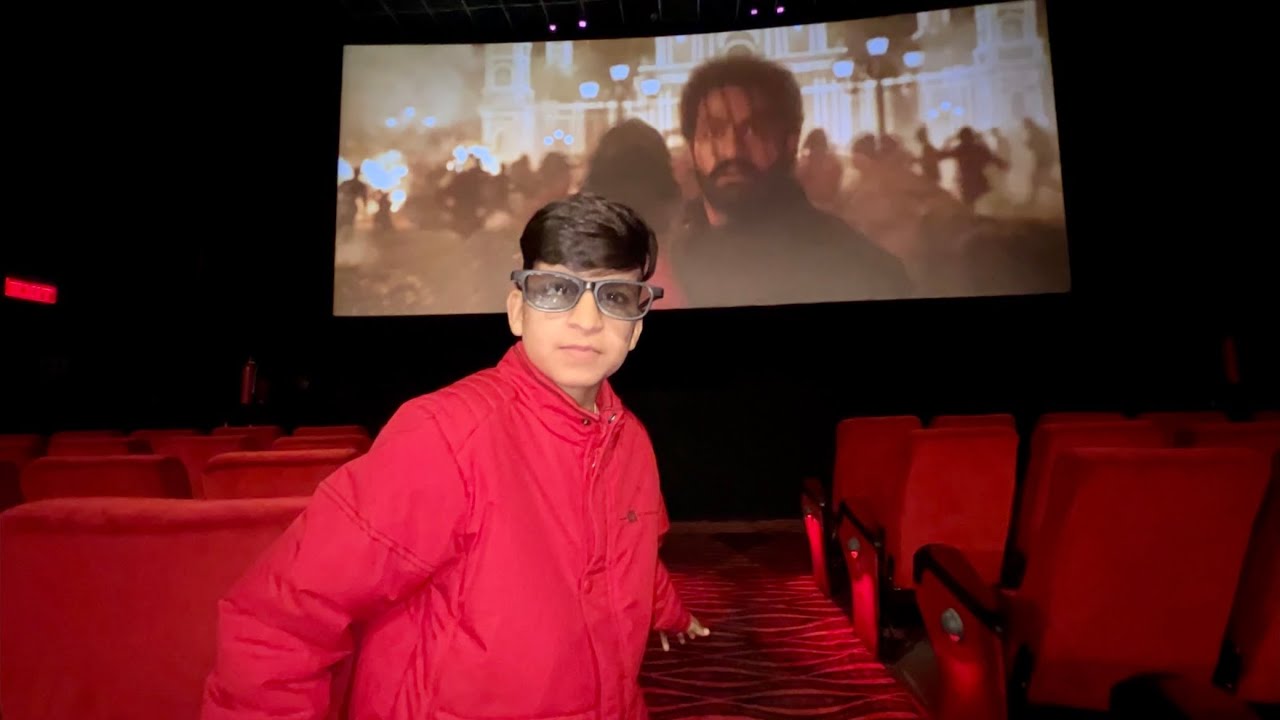 Piyush Watching 3D Movie? First time