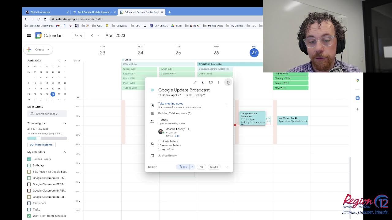 Google Update April YouTube