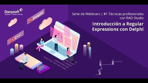 Introducción a Regular Expressions con Delphi