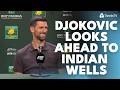 Novak Djokovic Discusses His Goals, The Next Gen &amp; The Potential Return of Serena Williams 👀