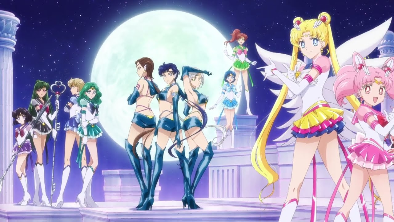 アニメ Sailor Moon Bernard Minet ♤Bishoujo Senshi Sailor Moon Cosmos Movie 1 OP〖Moonlight