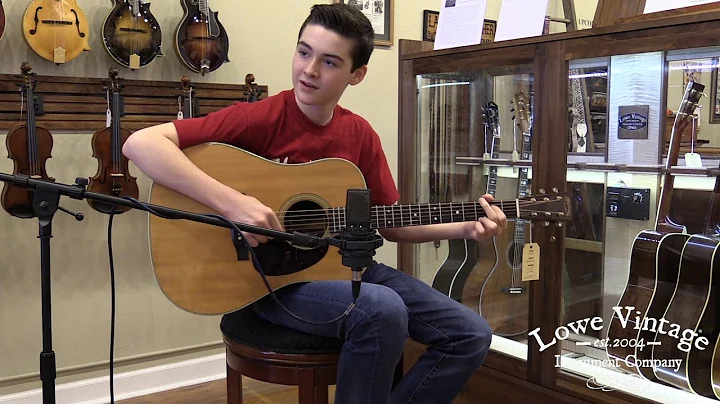 SOLD: 1950 Martin D-28 at Lowe Vintage