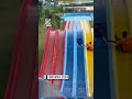 Water slide  fails 🛝😂            🎥: Flo, Shaiful Samad, Giovanna Dutra, Raquel Carvalho via Viralhog