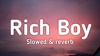 Payton - Rich Boy (slowed & reverb) [Lyrics] Resimi