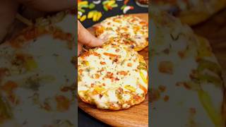 No Oven No Yeast No Maida Mini Veg Pizza
