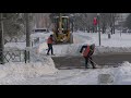Как организована работа по уборке снега в Солигорске