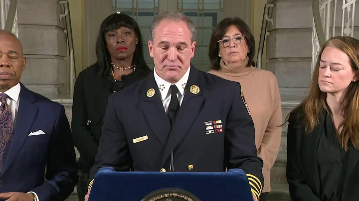 Mayor Eric Adams Briefs Media with FDNY Commission...