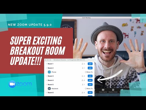 Video Join Button for Breakout Rooms - Zoom Update 5.9.0... - youtube