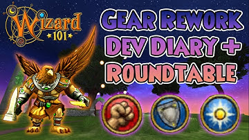 Wizard101: *NEW* Gear Rework Dev Diary and Roundtable!