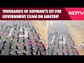 Odisha News | Thousands Of Aspirants Sit For Government Exam On Airstrip In Odisha