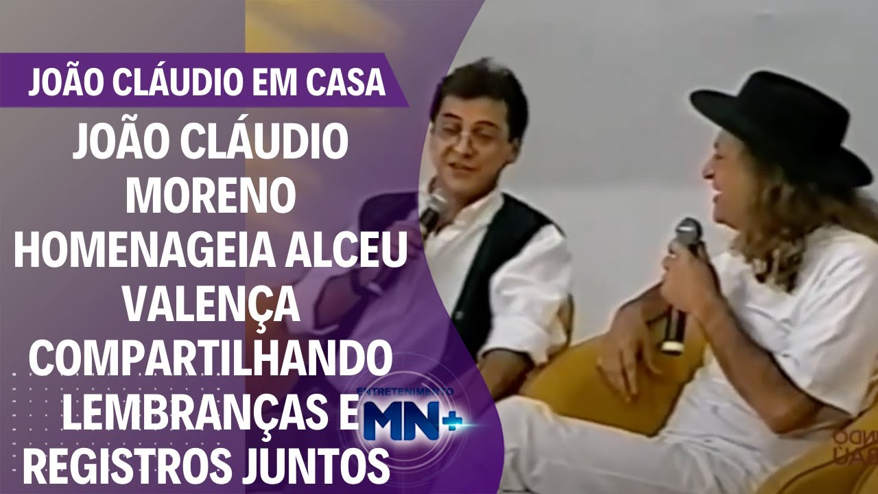 João Cláudio Moreno homenageia Alceu Valença compartilhando lembranças ...