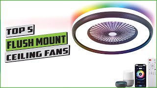 Top 5: best flush mount ceiling fans with lights [2024]