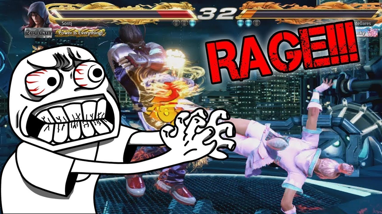 Losing Rage I CAN'T STOP LOSING!!! RAGE!!! SonTj Plays Tekken 7 - YouTube