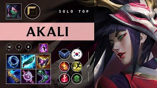 Akali Top vs Gnar - KR Diamond Patch 26.01