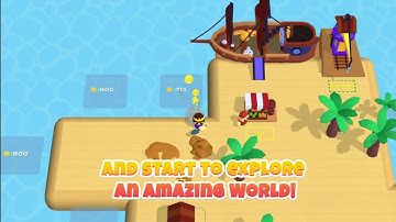 Idle Craft World (Hitapps) - Teleport Boat Unlocked Gameplay Part #4 (Android, iOS)