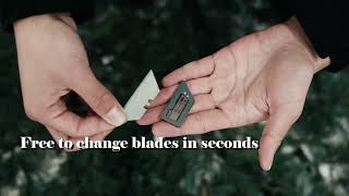 Now on Kickstarter: EdgePro-The Longlasting Titanium Cutter With Trapezoid Blade