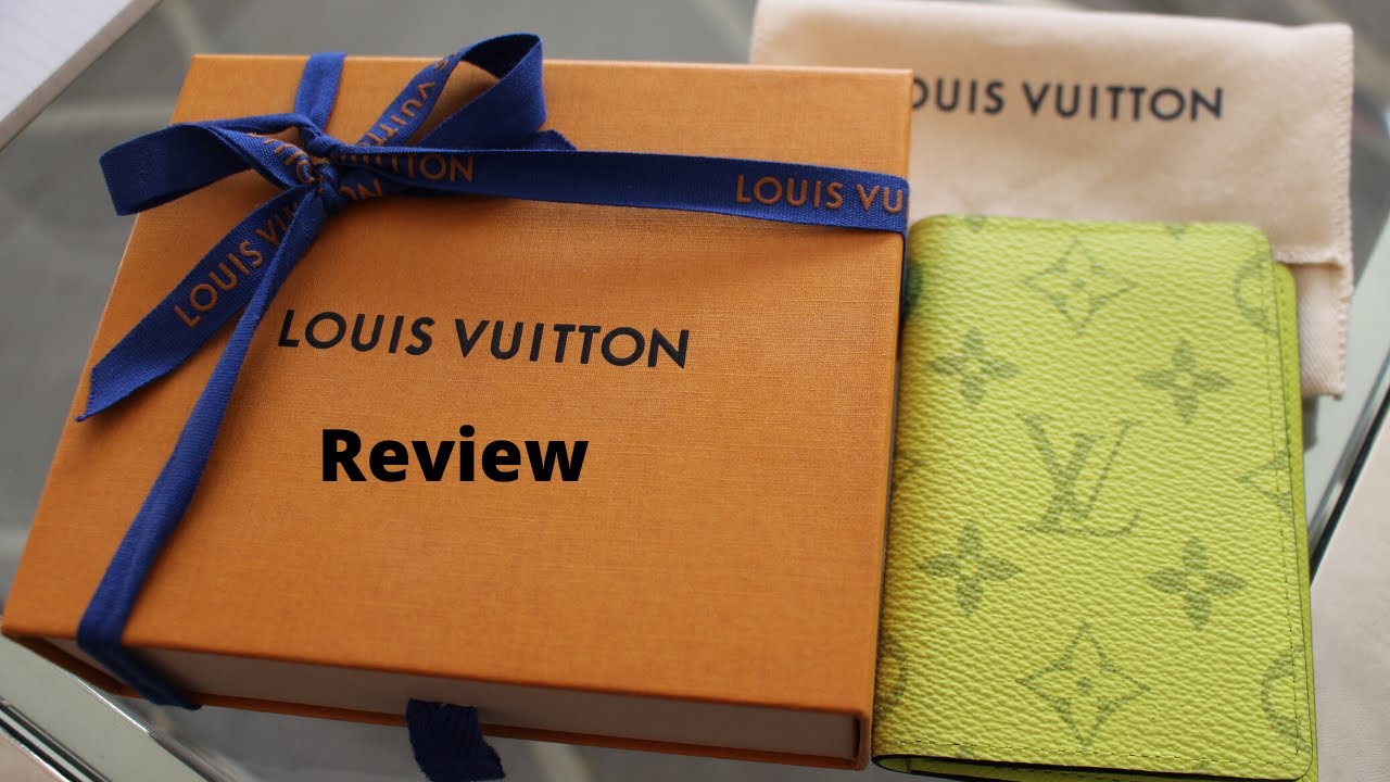 Louis Vuitton Pocket Organizer Monogram Bahia Yellow for Men