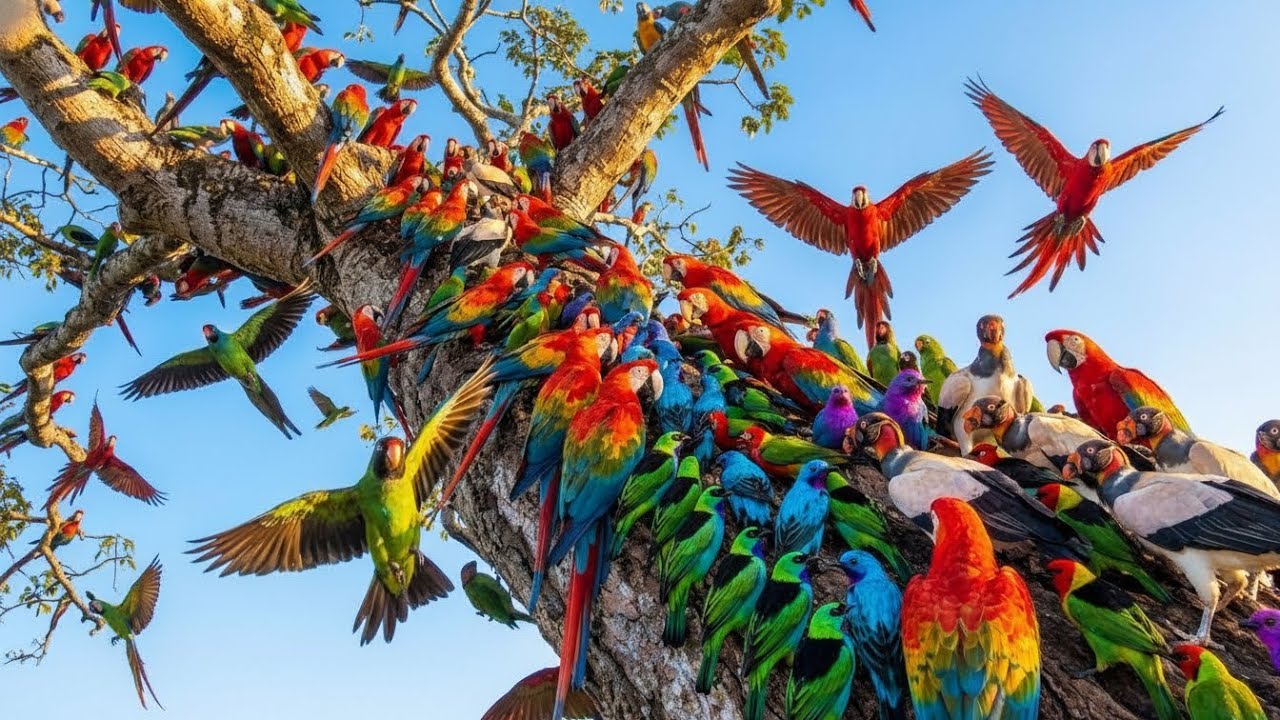 Relaxing Walk Along the Amazon River – Day 4 | River Of Life | Rare Songbirds & Living Jungle
