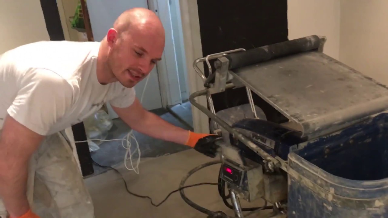 Hvordan fuldspartler man med sprøjtespartel