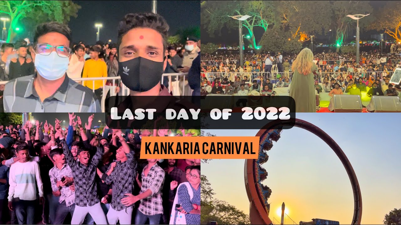 31st night at kankaria carnival 2023 ahmedabad party kankaria YouTube