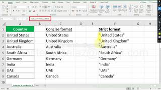 Valuetotext formula in excel | Concise & Strict format