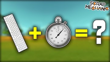 We Purposely Gave Ourselves Input Lag Then Raced Each Other... (Scrap Mechanic Multiplayer Monday)