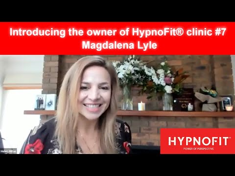 Introducing the owner of HypnoFit®️ clinic #7, Magdalena Lyle Introducing the owner of HypnoFit®️ clinic #7, Magdalena Lyle