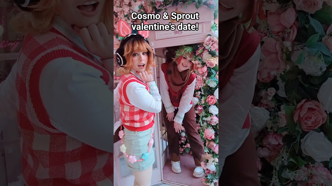 FRUITCAKE DATE!  @cospaste #dandysworld #roblox #cosmo #valentinesday #comiccon #cosplay