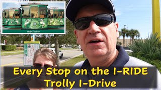 Every Stop on the I-RIDE Trolley iDrive (Red Line)